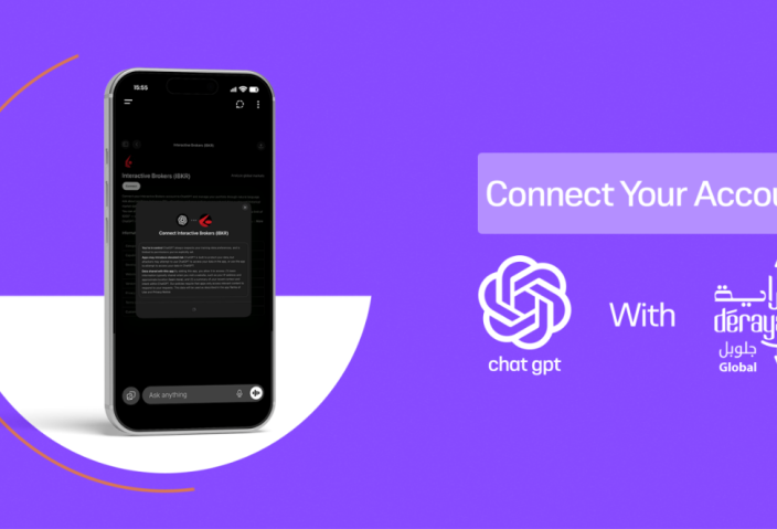 How do you connect your Derayah Global portfolio to ChatGPT?